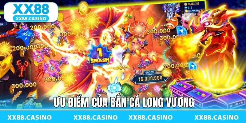 Điểm mạnh thu hút thành viên của bắn cá Long Vương